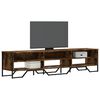 vidaXL Mobile Porta TV Rovere Fumo 180x34x41 cm in Legno Multistrato
