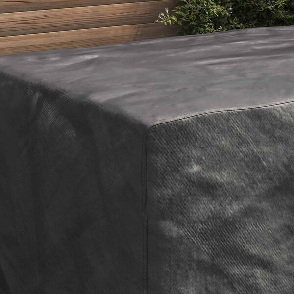 vidaXL Copertura per mobili Tinta unita Nero 170 x 100 x 70 cm 420D