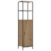 vidaXL Credenza Rovere Artigianale 40 x 33 x 161 cm