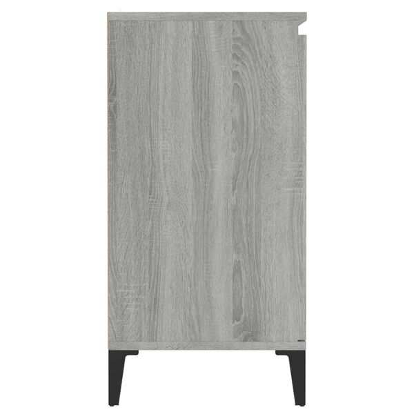 vidaXL Credenza Grigio Sonoma 60x35x70 cm in Legno Ingegnerizzato