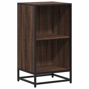 vidaXL Libreria Rovere Marrone 40x35x76 cm in Legno Multistrato