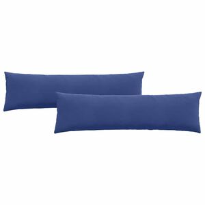 vidaXL Cuscini da Divano 2 pcs Blu Polizia 145 x 40 cm