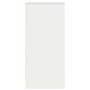 vidaXL Credenza Bianca 29,5x34x76 cm in Legno Multistrato