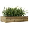 vidaXL Fioriera da Giardino 110x60x23 cm in Legno di Pino Impregnato
