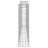 vidaXL Cesti Gabbioni ad Arco 25 pz 400x30x120/140 cm Ferro Zincato
