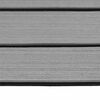 vidaXL Tappetino per Barche Grigio Chiaro con Nero 240 x 60 x 0,5 cm