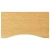 vidaXL Piano Scrivania 100x60x2,5 cm in Bamb&ugrave;