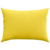 vidaXL Cuscini da Divano 2 pcs Giallo Chiaro 70 x 50 cm Tessuto