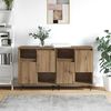 vidaXL Credenza 2 pcs Rovere artigianale 60 x 35 x 70 cm