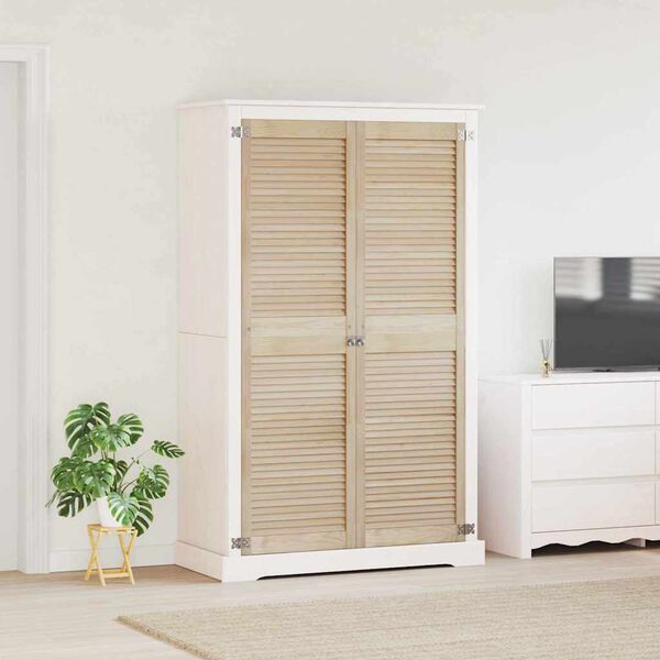 vidaXL Porta per Armadio con porta 2 pcs Naturale 170 x 2,1 x 49,5 cm