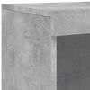 vidaXL Credenza con Luci LED Grigio Cemento 162x37x100 cm