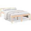 vidaXL Letto per Anziani 120x200 cm in Legno Massello di Pino