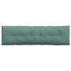 vidaXL Cuscino per Schiena Verde Mare 180 x 50 cm Tessuto in Cords