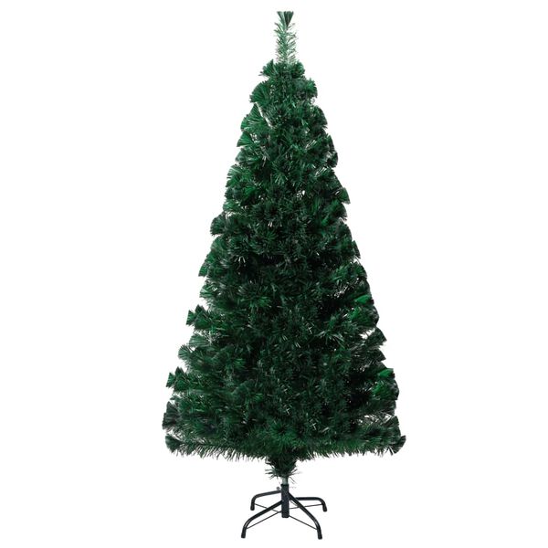 vidaXL Albero Natale Artificiale con Supporto 120 cm in Fibra Ottica