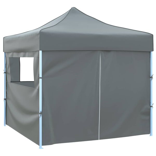 vidaXL Tenda Party Antracite 291 x 291 x 315 cm Tessuto Oxford