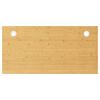 vidaXL Piano Scrivania 100x50x4 cm in Bamb&ugrave;