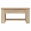 vidaXL Tavolino da Salotto Rovere Sonoma 101x49x52cm Legno Multistrato