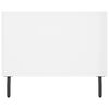 vidaXL Tavolino da Salotto Bianco Lucido 90x50x40 cm Legno Multistrato