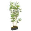 vidaXL Albero Bamb&ugrave; Artificiale 552 Foglie 120 cm Verde