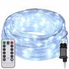 vidaXL Luce a corda con 120 LED Bianco Freddo 5 m PVC