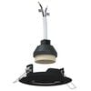 vidaXL Spotlight 6 pz Nero 9 x 9 x 2.5 cm Metallo