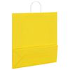 vidaXL Sacchetti di Carta 50 pz con Manici Gialli 45x17x48 cm
