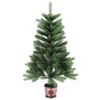 vidaXL Albero di Natale Artificiale Realistico con Punte 90 cm Verde
