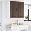 vidaXL Mobile da cucina Lucca Rovere Marrone 80 x 31 x 80 cm