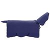 vidaXL Coperta per Cavalli Blu navy 95 cm Fleece in poliestere