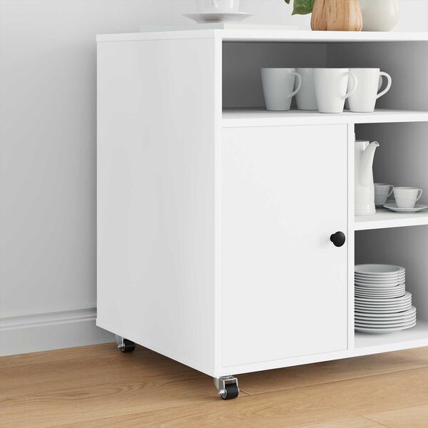 vidaXL Ruota 12 pcs Argento 50 mm Nylon