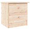 vidaXL Comodino ALTA 41x35x41 cm in Legno Massello di Pino