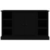 vidaXL Credenza Nera 100x35,5x60 cm in Legno Multistrato