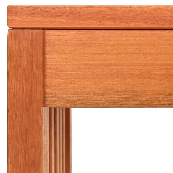 vidaXL Panchina da Giardino 130 cm in Legno Massello di Eucalipto