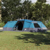 vidaXL Tenda Familiare con tetto Blu 833 x 585 x 216 cm taffetà