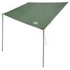 vidaXL Tendone da caravan 240 x 350 cm Impermeabile Verde taffet&agrave;