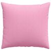 vidaXL Cuscini da Divano 2 pcs Rosa 50 x 50 cm Tessuto