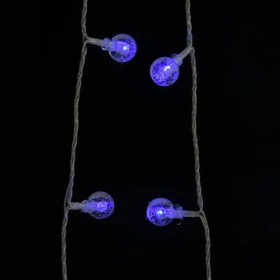 vidaXL Filo di Luci Sferiche 20m 200 LED Blu con 8 Funzioni