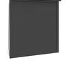 vidaXL Persiana a rullo Antracite 130 x 140 cm Alluminio e poliuretano
