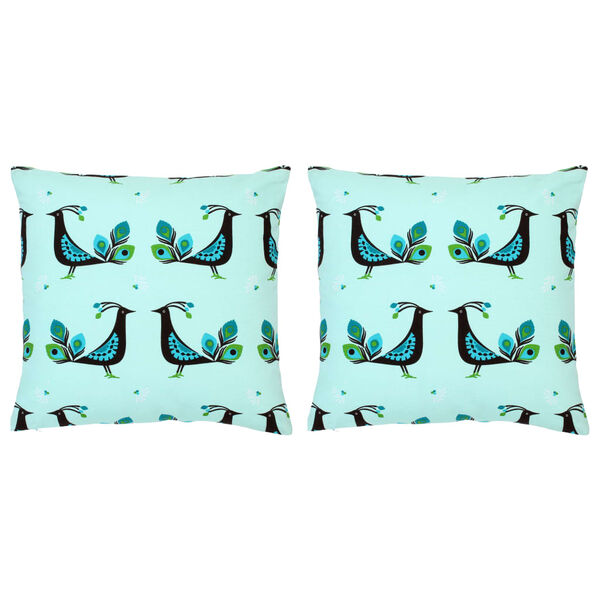 vidaXL Cuscini 2 pz con Stampa Multicolori 40x40 cm in Cotone