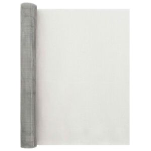 vidaXL Rete per schermatura 60 x 2000 cm 20 Mesh Argento