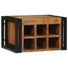 vidaXL Portabottiglie 2 pz 46 x 35 x 27,5 cm Legno di Acacia Massello