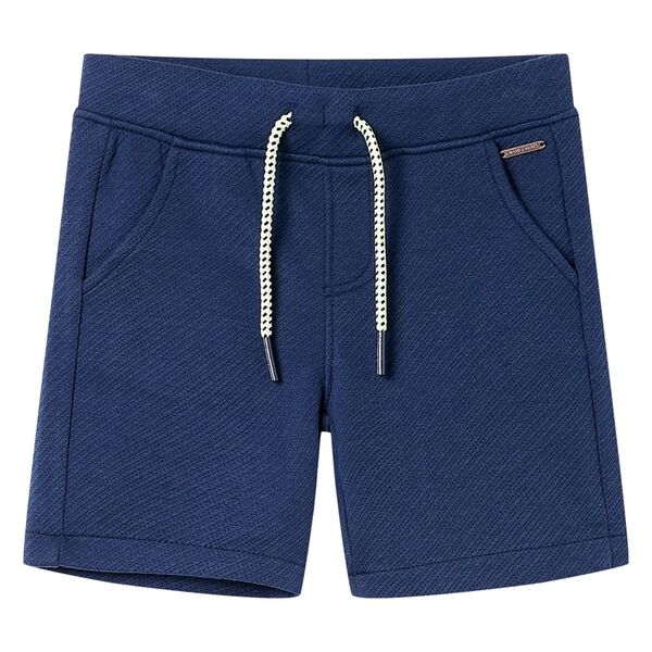 Pantaloncini per Bambini con Coulisse Blu Scuro 116