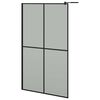 vidaXL Cabina Doccia 118x190 cm con Vetro Temperato Scuro