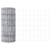 vidaXL Recinzione Euro 0,4 x 50 m Ferro rivestito in PVC