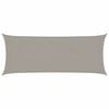 vidaXL Vela Parasole 160 g/m&sup2; Rettangolare Grigio Chiaro 2x4,5 m HDPE