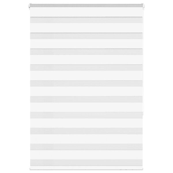 vidaXL Tenda a Rullo Zebra Larghezza Tessuto 90,9 cm Poliestere