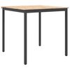 vidaXL Tavolo da bar 110 x 110 x 105 cm Pino massello Naturale