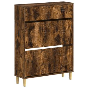 vidaXL Mobile per scarpe DELFT 78 x 24 x 103 cm Legno ingegnerizzato