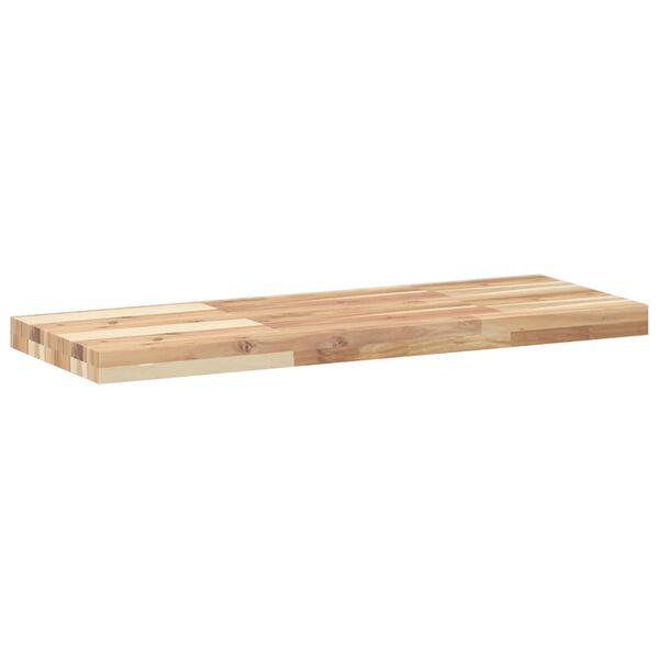 vidaXL Mensole da Parete 3 pz 100x30x4 cm Legno Acacia Non Trattato