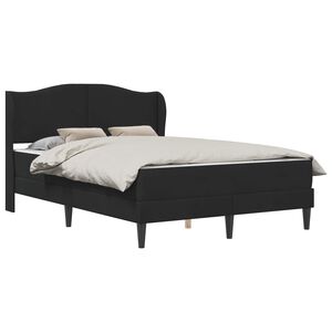 vidaXL Struttura del letto con testiera Nero 160 x 200 cm Velluto